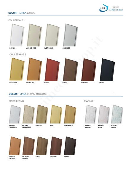 Colori disponibili