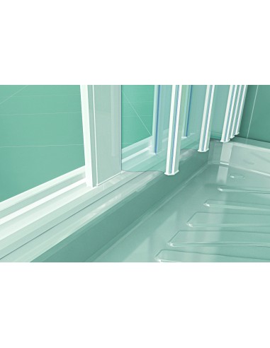 Box Doccia 1 Lato Apertura centrale (doppia anta)