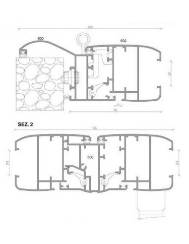 PortaFinestra a 1 Anta