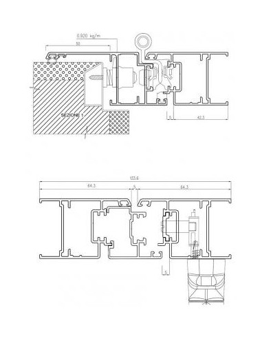 PortaFinestra a 1 Anta