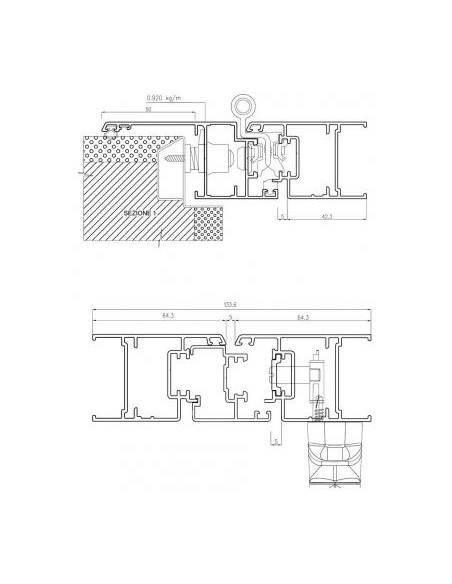 PortaFinestra a 1 Anta