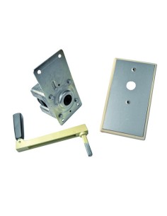 Argano BGM completo di meccanismo placca e manovella