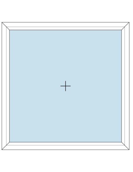 Finestra PVC fissa