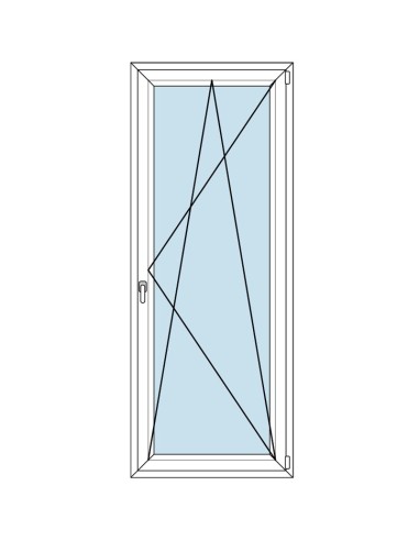 Porta finestra PVC a 1 anta