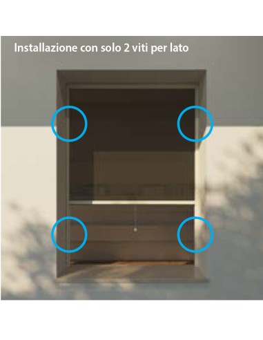 Zanzariera Clic-Clak Bettio Estetika 50mm Anticimice