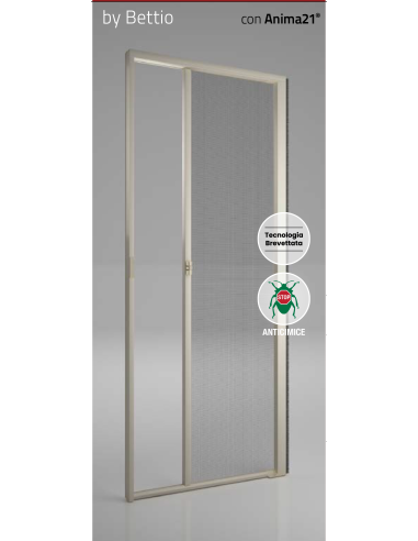 Virtus Bettio®: Zanzariera Laterale Antivento di Design