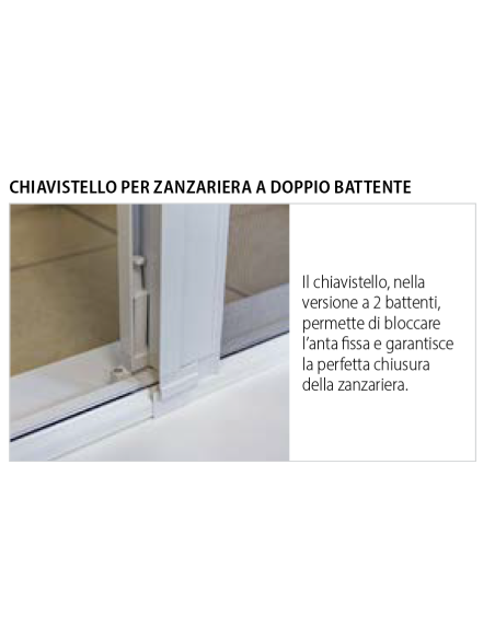 Virtus Bettio®: Zanzariera Laterale Antivento di Design