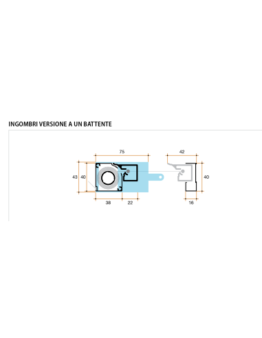 Virtus Bettio®: Zanzariera Laterale Antivento di Design