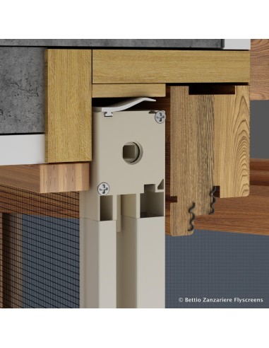 Zanzariera Estetika a Molla da Incasso, Anti Cimice