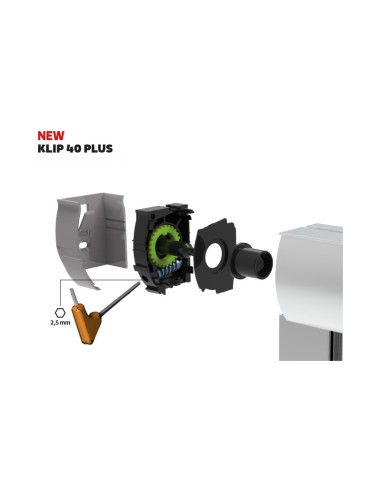 Zanzariera FM40 a Molla – Cassonetto 40 mm su Misura