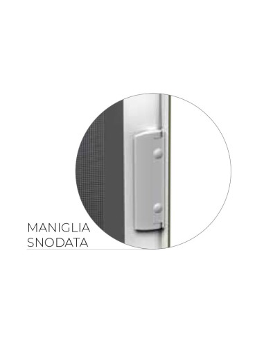 Zanzariera laterale FM40 a molla