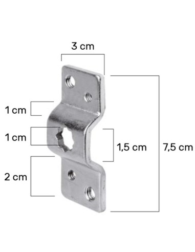 Supporto a stella per motore