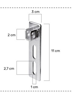 Supporto motore con regolazione verticale