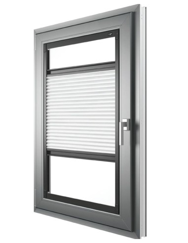 tenda plissè con guide laterali