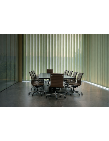 Tenda a bande verticali 89 mm ignifughe su misura