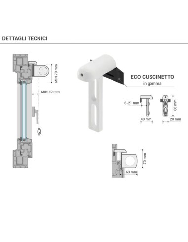 Tenda a Rullo su misura Big