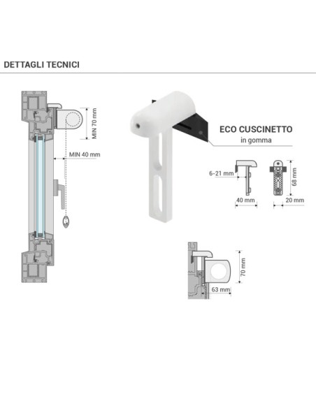 Tenda a Rullo su misura Big