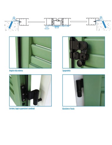 Porta Finestra a 3 Ante