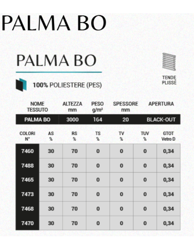 Tenda Plissé su Misura 20 mm per Finestre | Filtrante, Oscurante e Filo Guida