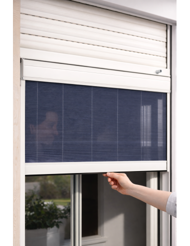 Zanzariera Verticale Plissettata UP su Misura