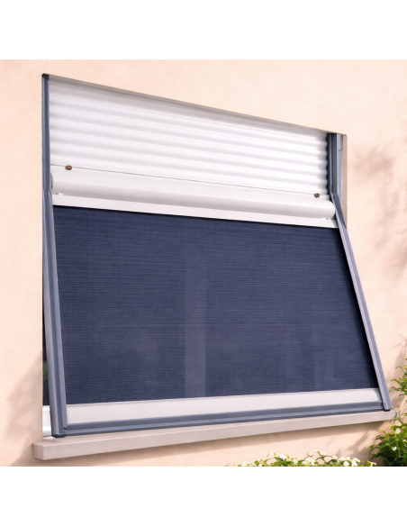 Zanzariera Verticale Plissettata UP su Misura