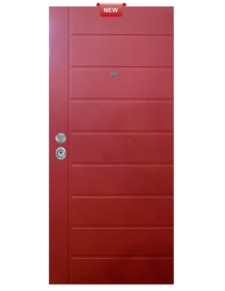 Porta Blindata Classe 3 con Pannello PVC | Interno Noce Medio