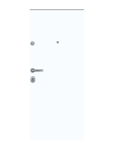 Porta Blindata Classe 3 con Pannello PVC | Interno Noce Medio