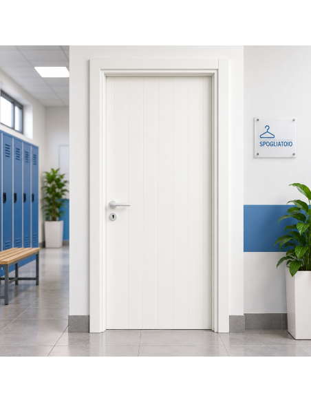 porta dogata in PVC