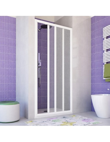 Porta Doccia Iris per Nicchia con Apertura Laterale | Infissi Medici Shop