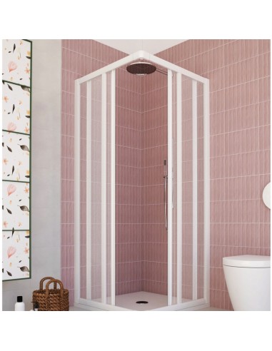 Cabina Doccia Angolare Camelia in PVC | InfissiMediciShop.it