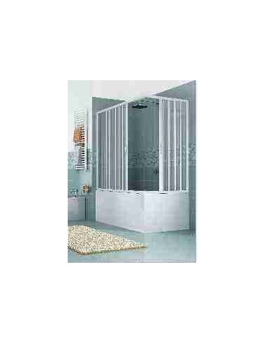 Box Vasca a 2 Lati Apertura Angolare a 2 ante