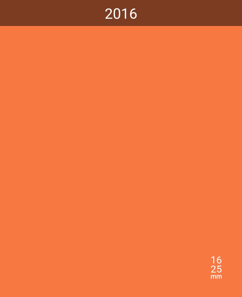 11-2016 Arancio cotto