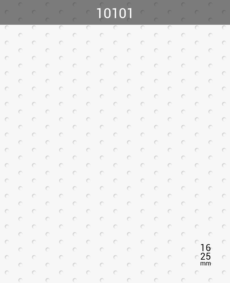 38-10101 Bianco microforato